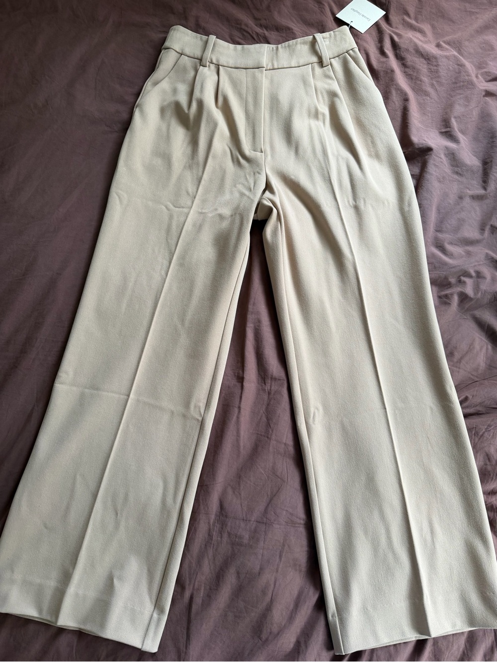 Favorite Daughter - The Favorite Pant Petite Sz 8 Beige NWT